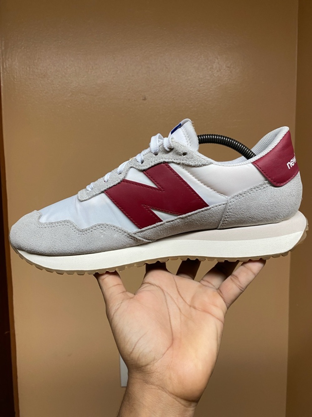 New Balance 237 “Nimbus Cloud Crimson” Men’s Casual Running Sneakers Size 11 - Picture 5 of 17